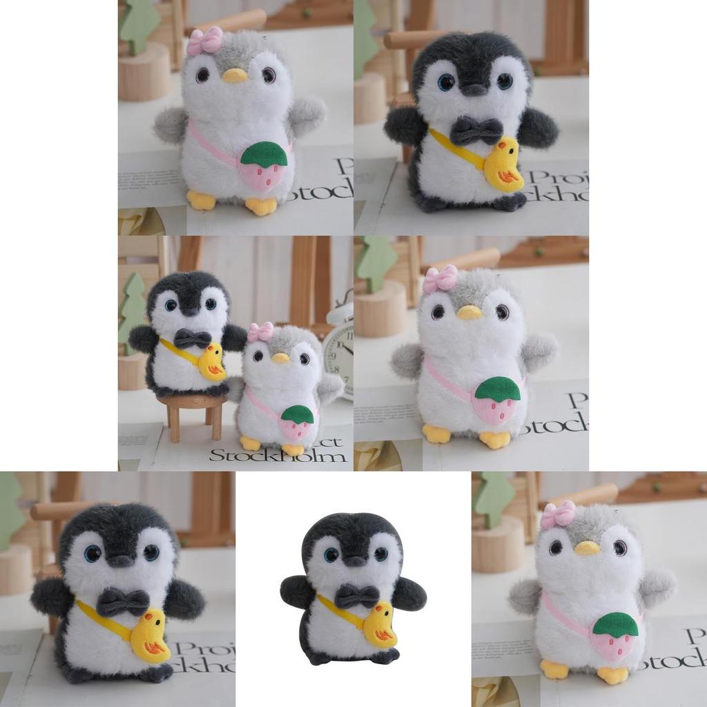 Penguin Plush Keychain With Soft Pp Cotton Filling For Kids And Collectors