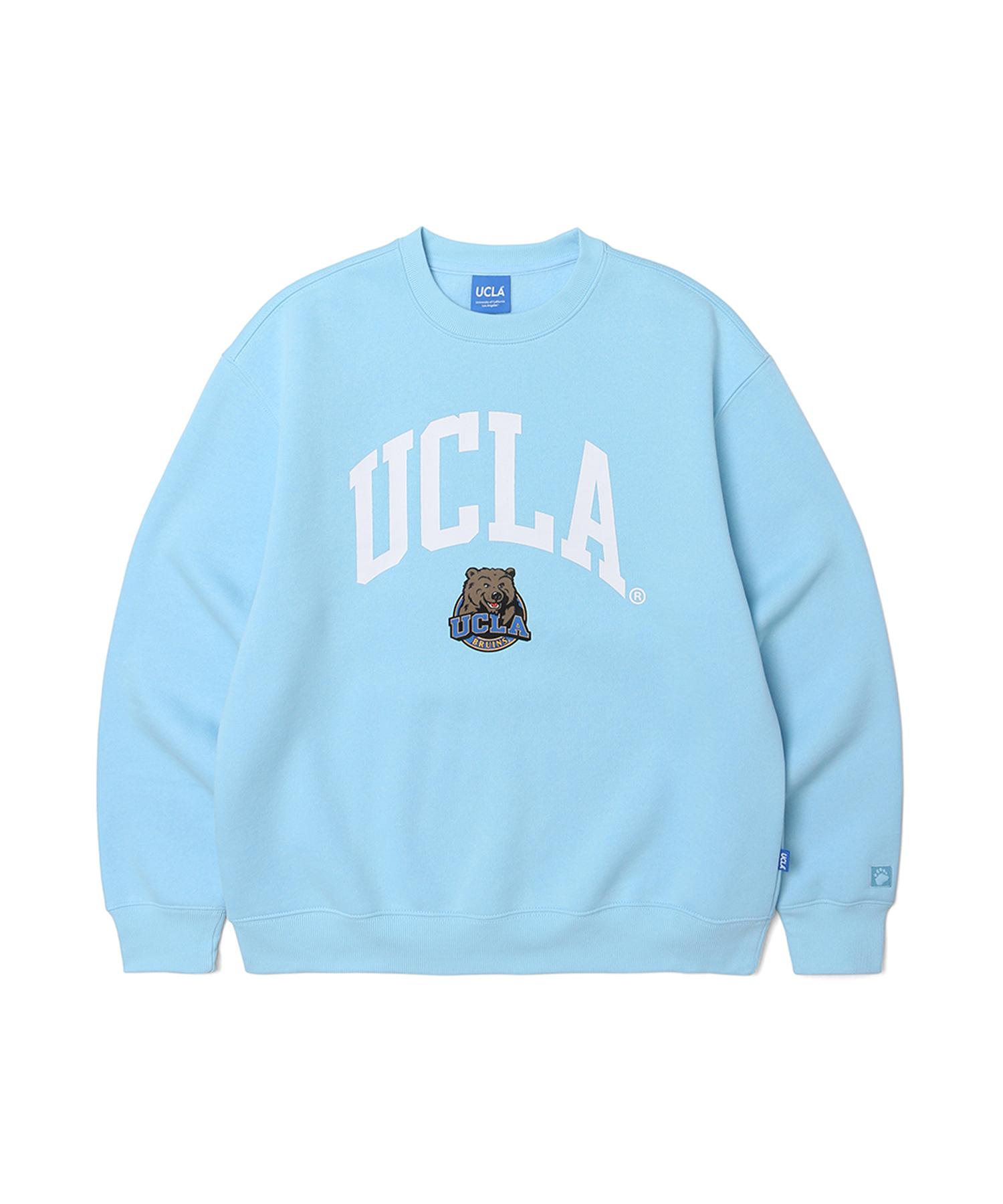 Ucla Winter Logo Basic Sweatshirt [Sky Blue] (Uyalt17_41) Sky-Blue(41)/Lll