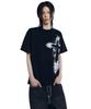 AAKAM Splatter Painted Cros2 Half Top (Black)