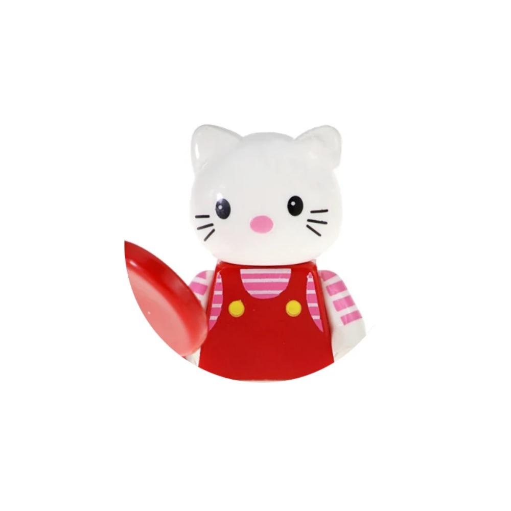 Rural Animal Action Figure Building Block Rabbit Koala Chicken Pig Radish Animal Mini Doll Building Block Set  Halloween Gift