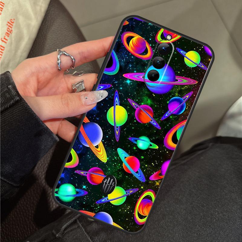 Outer Space Planet Stars Moon Case For ZTE Nubia RedMagic 11 Pro Plus 10 9 8 8S 9S 10S Pro 5G 5S 6 7 6S 7S Pro 11 Air Cover