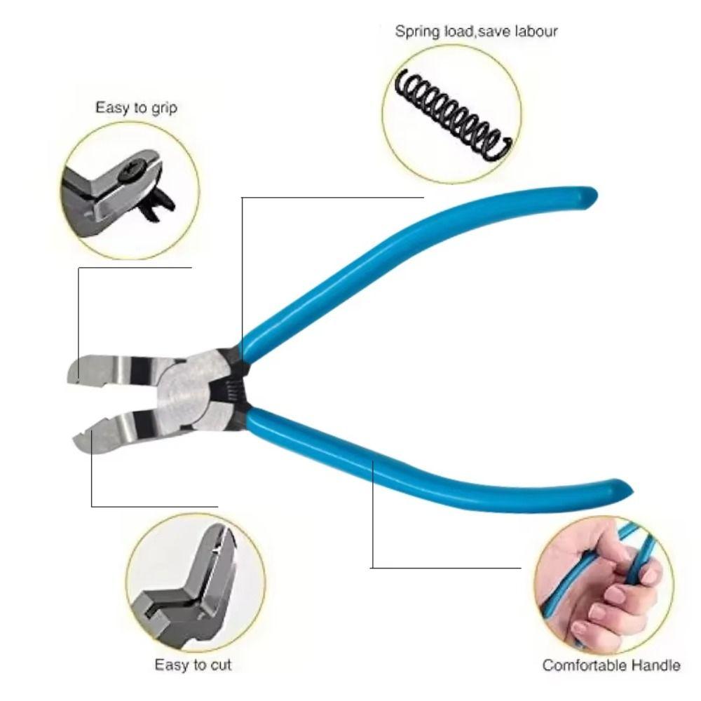 Non-Slip Design Panel Clip Pliers Fastener Plier Rivets Pry Puller  Radio Panel Removal