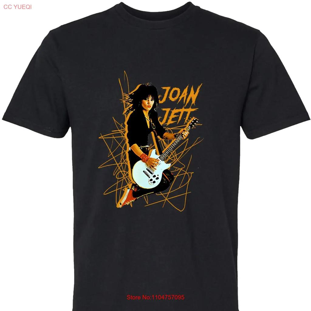 Joan Jett T Shirt New Vintage Stylish Slightly Comfortable Stretched Soft Breathable Unisex Top For Everyday Wear Homme
