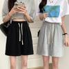 Women's High-Waisted A-line Casual Sports Shorts - Petite, Loose-Fit, Trendy Summer Style