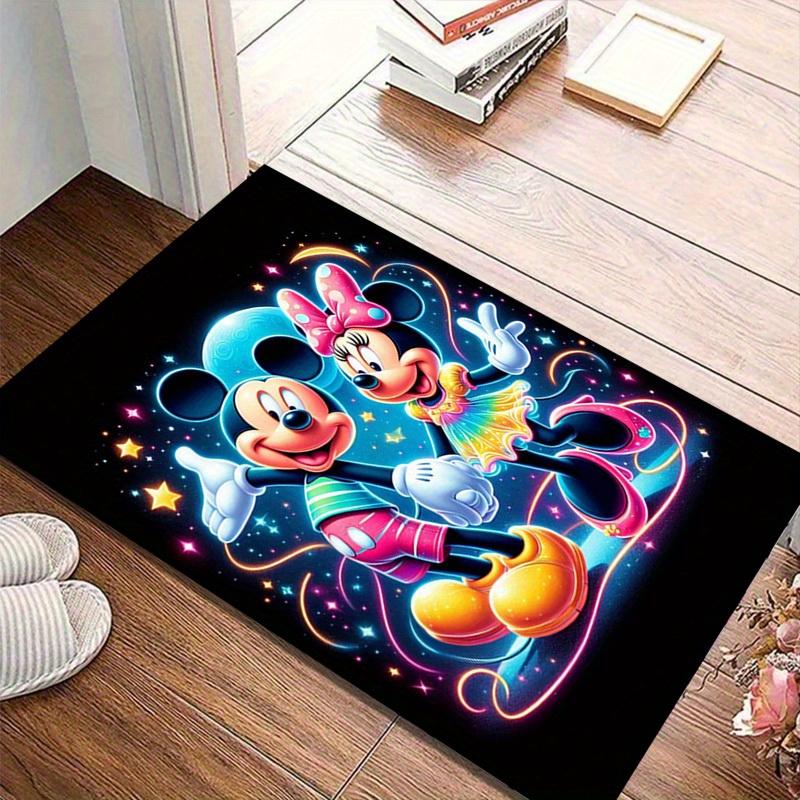 

1pc Mickey Mouse & Minnie Mouse Neon Glow Home Office Chair Rug Outdoor Gift Carpetz4120 60cm by 90cm