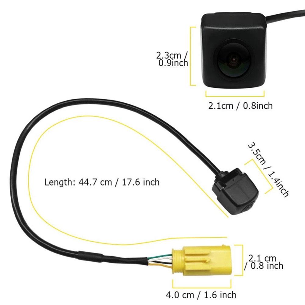 OEM Video Harness Rear View Camera For Parking Assistance Metal And ABS Construction High Performance Vehicle Camera China Mainland