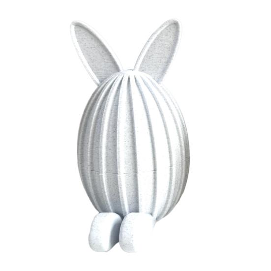 3D tištěné plnitelné velikonoční vajíčko, kloubový ohebný velikonoční zajíček s pohyblivými klouby pro dekoraci stolu, výplň do velikonočního košíku, dárky pro děti i dospělé