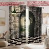 2D Flat Photography Backdrop Popular Party Party Backdrop Entrance To Wonderland 100% Polyester Holiday Decorations Perfect