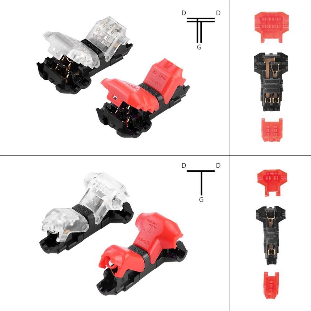 No Welding 2 Pin 1 Pin Car Electrical Cable Quick Wire Connectors For Led Electric Wire Connector