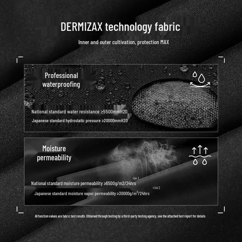 Tanboer Unisex Color Block Goose Down Ski Pants 550875A