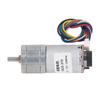 Gear Motor 12V 130RPM Metal Gear High Torsion Aluminum Alloy Electronic Component for Printer Robot