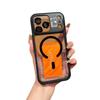 IPhone18PROMAX Transparent Magnetic Mobile Phone Case Is Suitable for Apple 17 Creative Lens Holder with Lens Film 16.