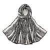 Long Chiffon Hijab Scarf Plaid Print Islamic Headscarf Fashion Keffiyel Headscarf  Party