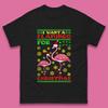 I Want A Flamingo For Christmas Mens T Shirt Womens Tops Tees Flamingo Top