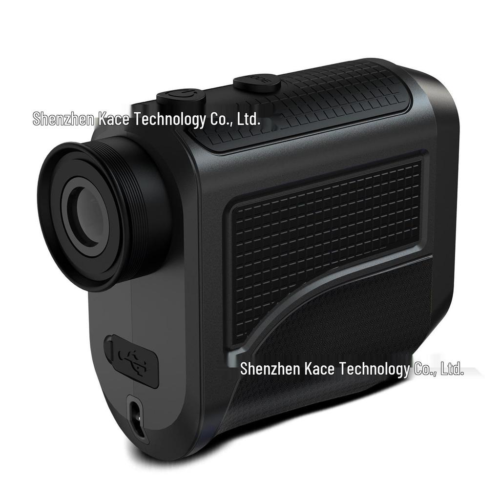 Rechargeable Handheld Binoculars with Laser Rangefinder for Outdoor Golf: Measures Height, Angle, and Speed