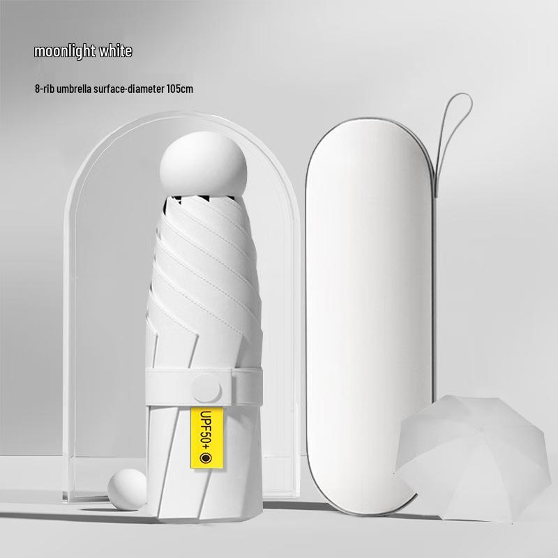 Rain Modern UV Protection Mini 5-Fold Umbrella