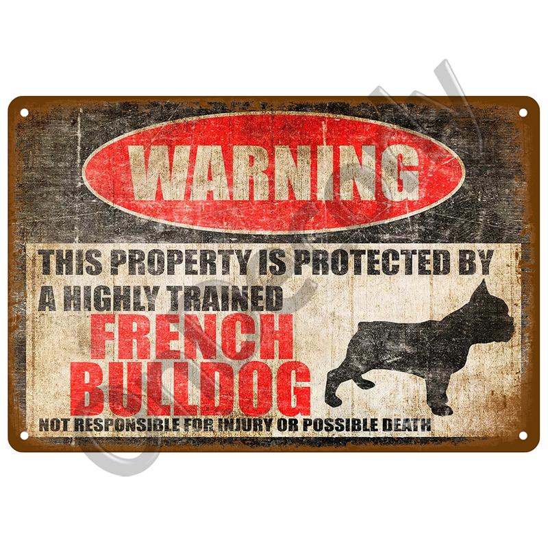 Tin Signs Plate Home Wall Decor Beware Metal Signs Vintage Plaque Warning Danger For Bar Club Man Cave Art Painting Poster Gift