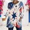 Womens Plus Size Long Sleeve Pocket Tee Loose Casual Soft Daily Wear Top