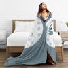 Puffins Rocks Plush Blankets Students  Flannel Throw Blanket For Home Decor Soft Warm Design Quality Bedspread Birthday Present