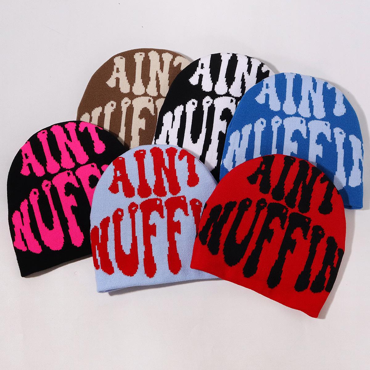 

Trendy Double-Sided Knitted Beanie - European, American, Japanese & Korean Style for Autumn/Winter червоний