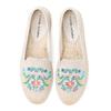 Fashion Women's Casual Flats Shoes with Embroidered Hemp Flat Platform Round Toe Spring/Autumn Comfortable