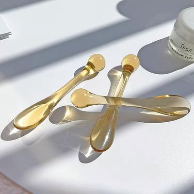 5Pcs Plastic Cosmetic Spatulas Scoop Eye Cream Applicator Anti Wrinkle Eye Massager Sticks Mask Spoon Skin Care Tools