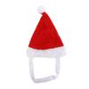 2Pcs/Set Santa Claus Scarf Christmas Pet Costume Set Christmas Decoration  Animal Decorate