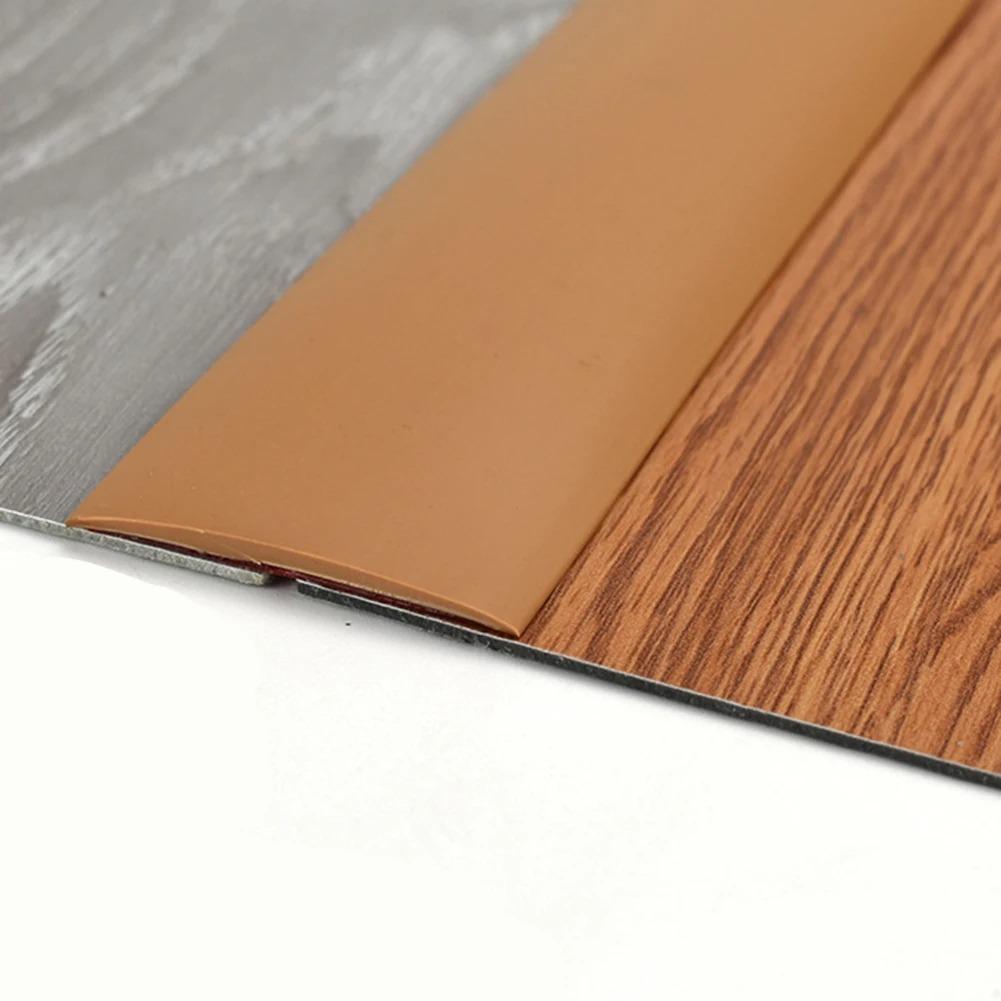 

1PC 3m/118.11inch Floor Transition Strip Floor Cover Strips Flooring Transitions Laminate Floor Strip Vinyl Floor Flat Divider темно-коричневого