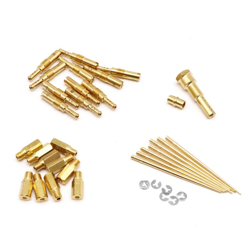 ZSDTRP PE 26-28 PWK 21-34 Carburetor Super Presisi Repair Kit with Slide Needle Pilot Main Jet Niddle House