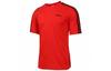 T Shirts Men's Red Crew Neck Moderate Straight Fit DU0444