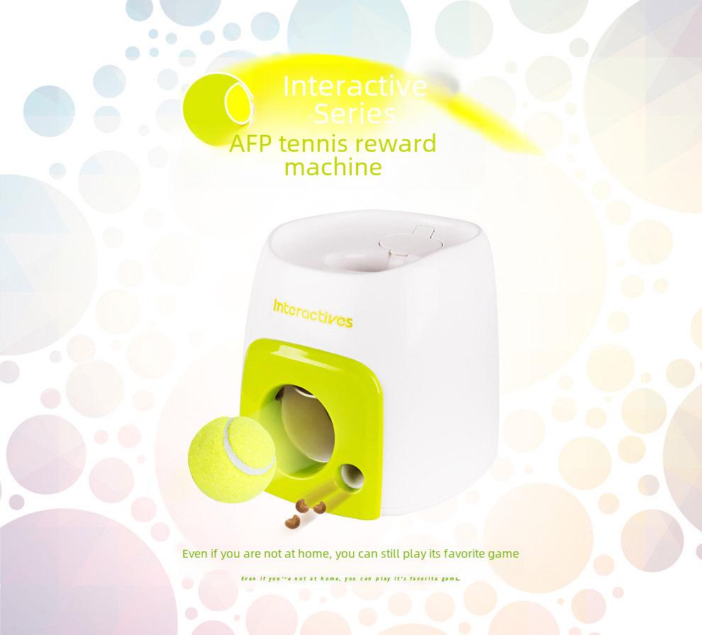 Interaktywna Nagroda do Treningu Psa Podajnik Piłek Tenisowych Zabawka