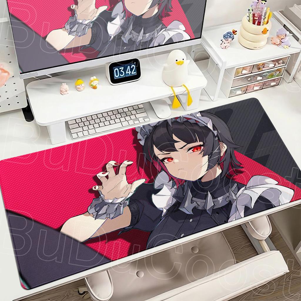Mouse Mat Zenless Zone Zero Ellen Joe Computer Desktop Decorat Rug Laptop Gaming Setup Accessories XXL Office Anti-slip Mousepad