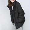 New MLB Base Logo Down Jackets Unisex Black 3ADJB0416-50BKS