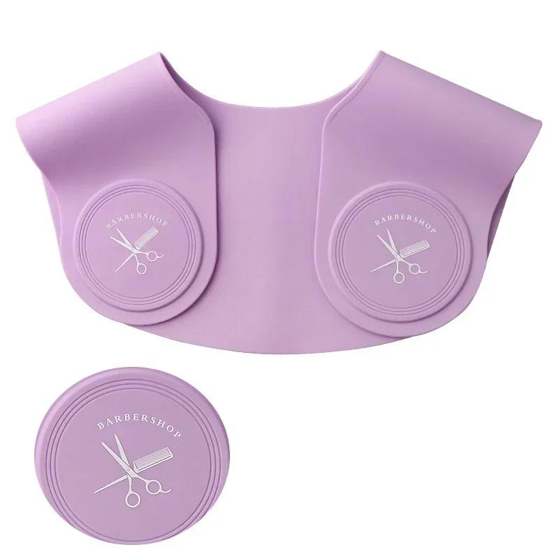 

Hairdressing Capes Barbershop Haircut Beauty Salon Hair Coloring Shawl Pad Professional Neck Wrap Babber Cover Hairdresser Cape фіолетовий