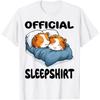 Guinea Pig Official Sleepshirt Pajamas Nightgown T-Shirt(1)