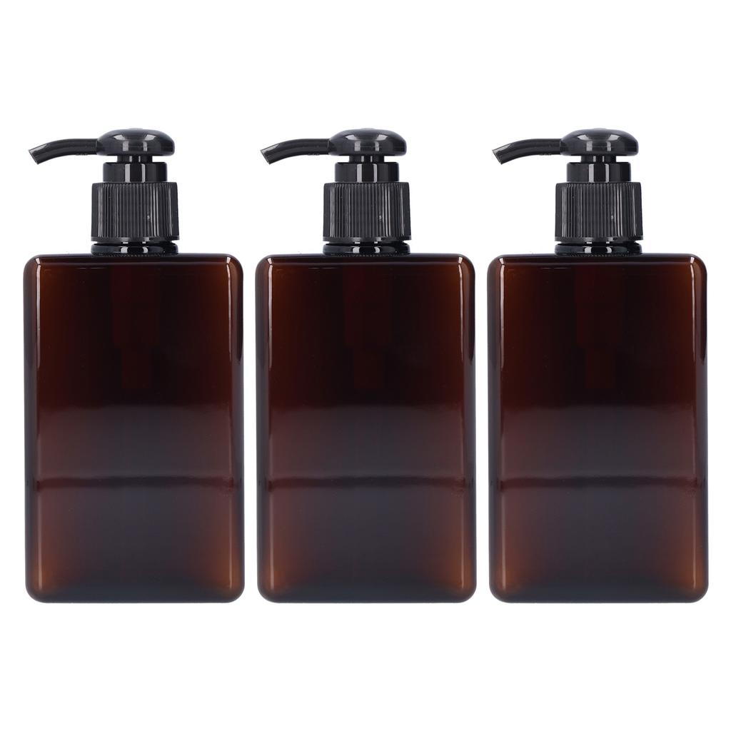 3 szt. Butelka z pompką 280 ml Pusty pojemnik na mydło w płynie Plastikowa butelka z prasą do użytku w podróży