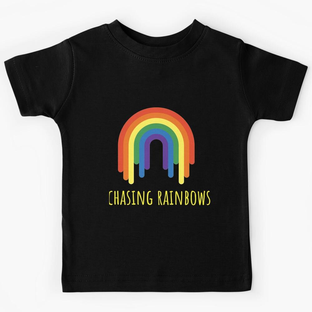 chasing rainbows Kids T-Shirt 120