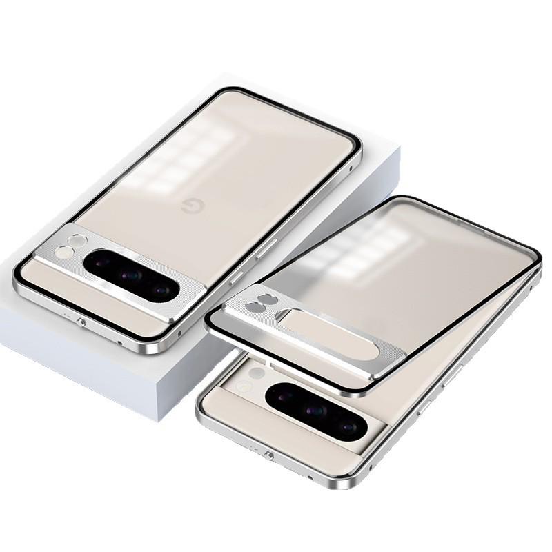 

Metal Snap-on Phone Case for Google Pixel 8/8a/8 Pro - Single-sided, Cross-border Compatible Pixel 8a