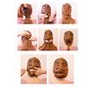 24   Mannequin Head with Clamp Holder for Braiding Hair Styling Practice Manikin Head for Hairdresser Professional