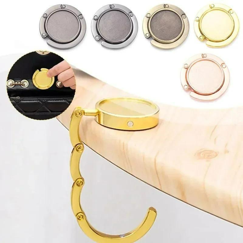 Bag Holder Handbag Hanger Folding Hook Holder Portable Key Rack Table Hook Hardware Travel Outdoor Storage Hanger