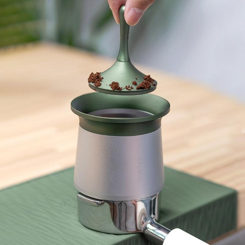 58mm Professional Espresso Dosing Cup Spill Proof Coffee Bowl Magnet Espresso Powder Bowl Suitable for Coffee Machine