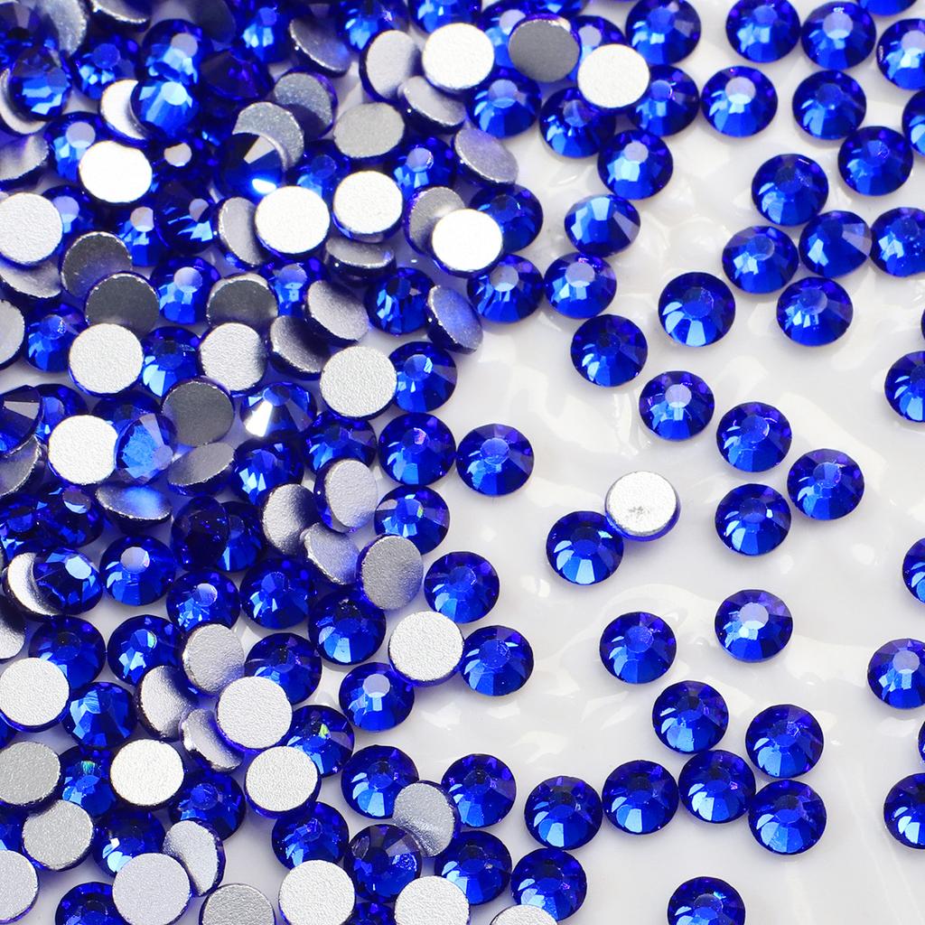 Yiwu Nail Art Flat Bottom Diamond Nail Art Jewelry Mini Color Small Round Diamond Glass Rhinestone Small Ss Diamond Jewelry 1440 Pcs