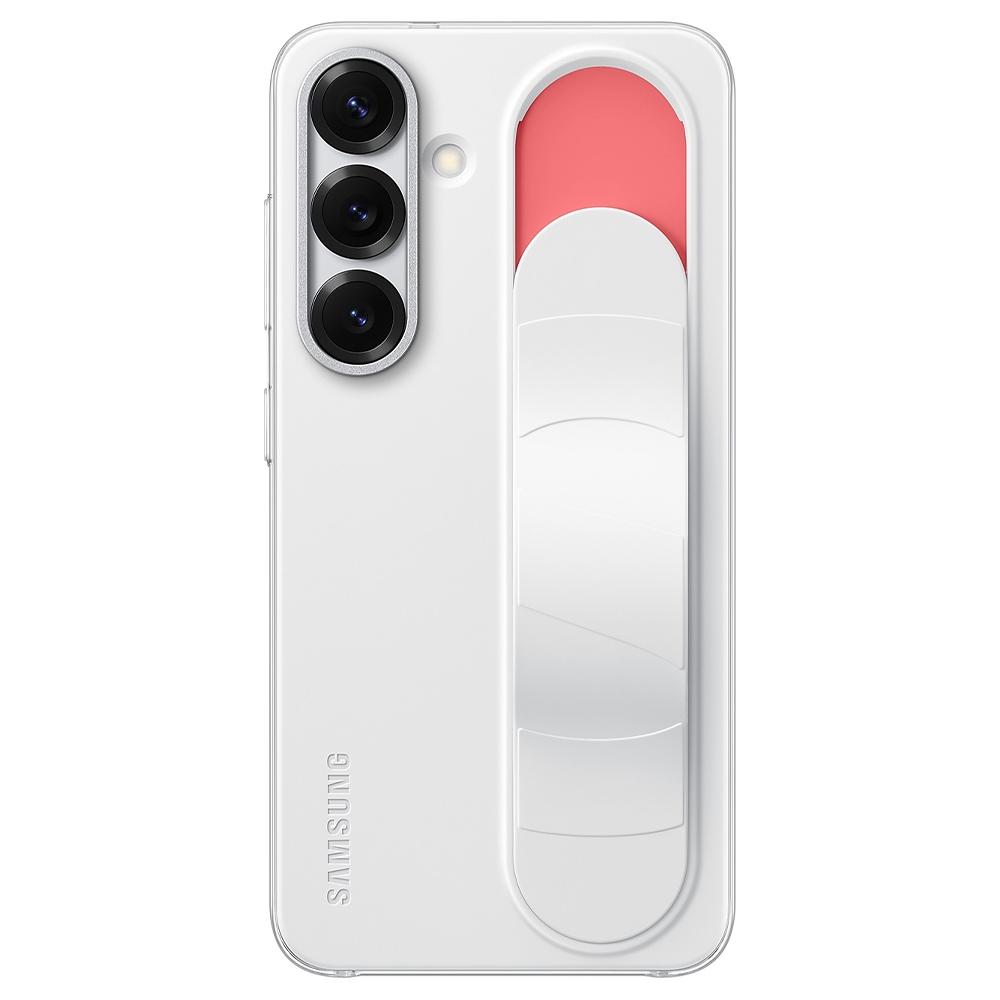 Pouzdro Samsung Standing Grip Pro Galaxy S25 Bílé