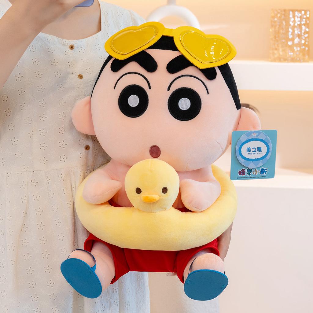 22/30/40cm Summer Funny Crayon Shin-chan Plushies Stuffed Anime Vacation Shin Chan Plush Toy Birthday Gifts Girl Child
