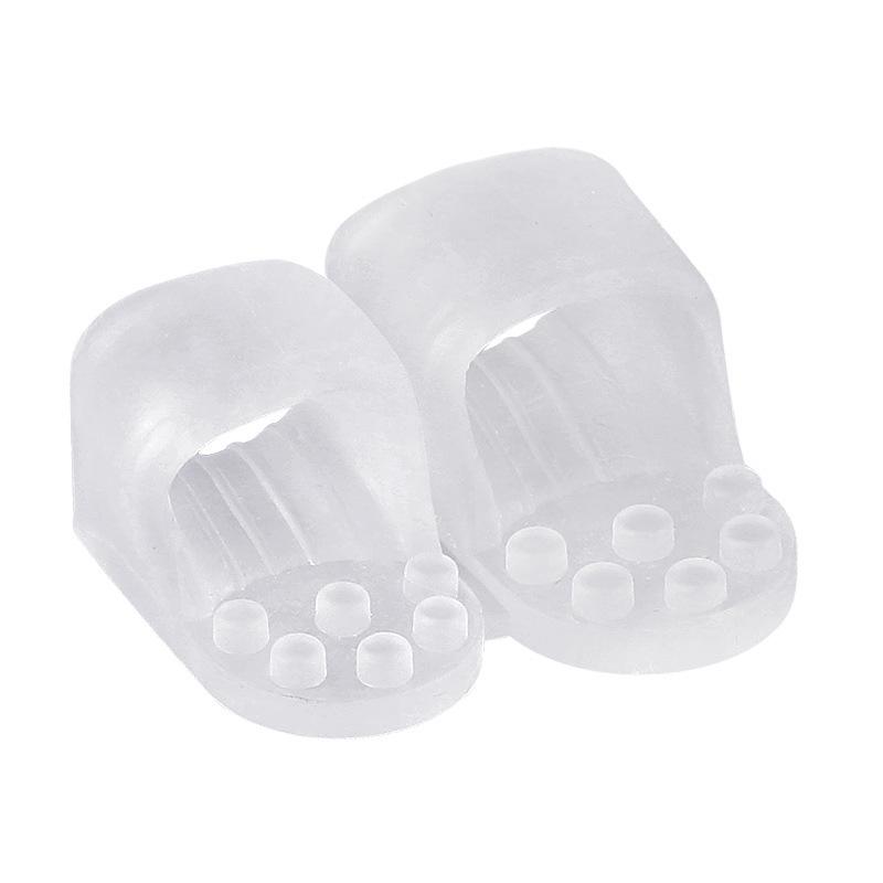 Dual Hole Toe Separator & Bunion Corrector, Hammer Toe Straightener, Fragrance Toe Protector Pad, Adjustable