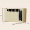 No Drill Adhesive Trash Bags Holder Large Capacity Trash Bag Container  Kitchen