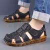 Fashion With Platform Male Shoe Ultralight Height Stylish Daily Use Comfortable Buy New Summer Low Price 2025 Fashion Pvc Men's Sandal
