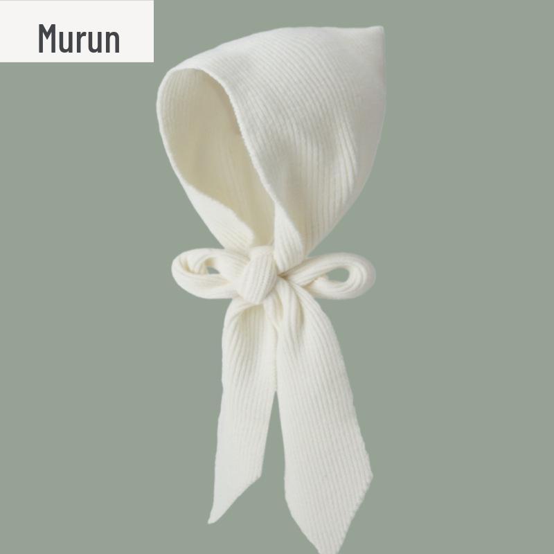 Women's Versatile Knitted Scarf-Hat Combo: Warm, Windproof Wool Shawl for Autumn and Winter