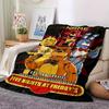 Fnaf Survival Lightweight Personalized Blanket Customize Text Soft Warm Cozy Perfect For Sofa Couch Office Bed Picnics Four Seasons Universal Stylish