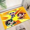 1Pc The Powerpuff Girls Printed rectangle carpet, home door mat, outdoor travel protection carpet A2